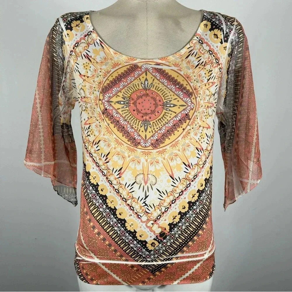 Style&Co embellished top XS - Picture 3 of 11